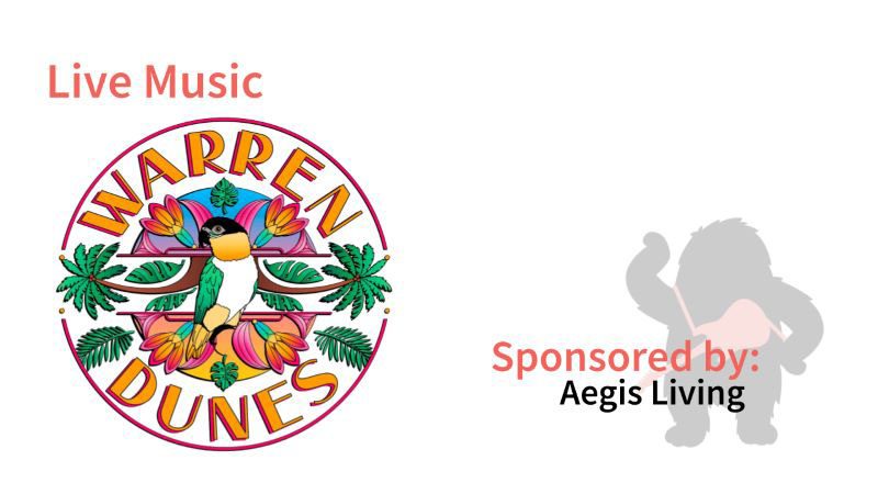 Seattle band Warren Dunes, presented by Aegis Living