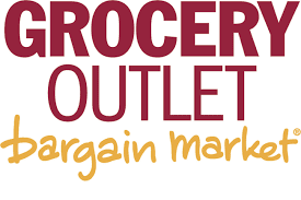 grocery outlet Grocery Outlet Bargain Market logo in red and yellow block letters