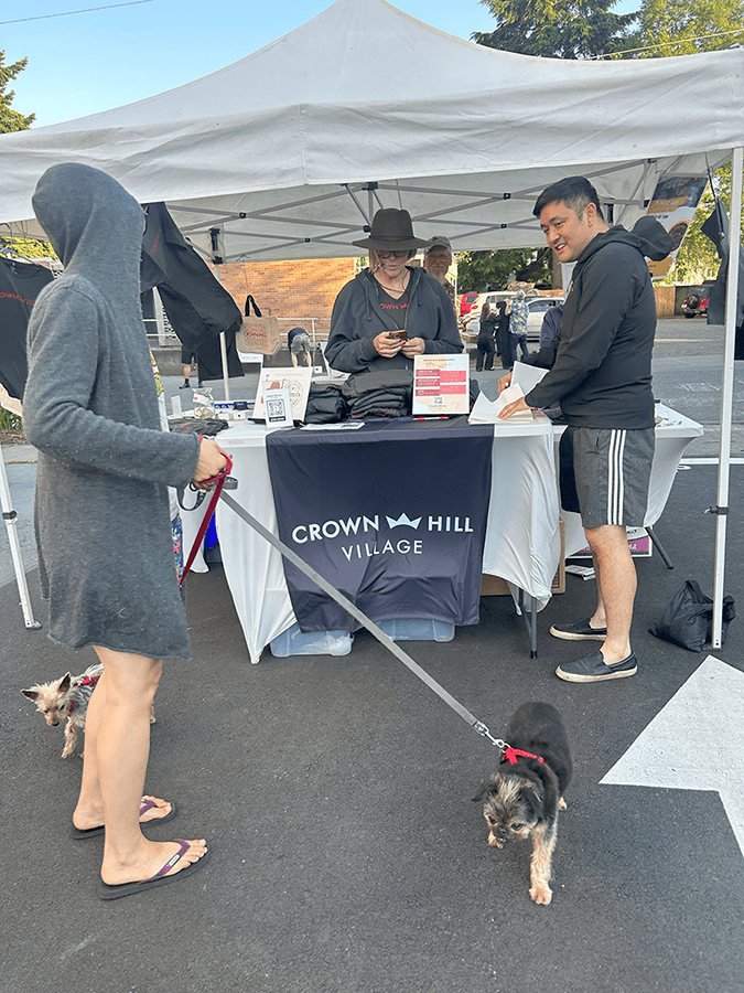 Dozfy stops by the Crown Hill Street Fest to chat and sketch some pet portraits