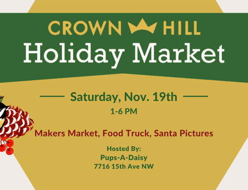 The Crown Hill Market is Back!