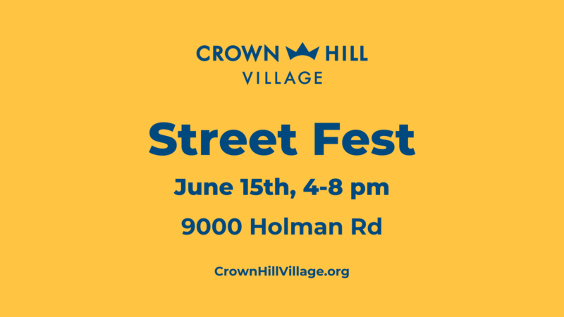 Street Fest on June 15th from 4-8pm