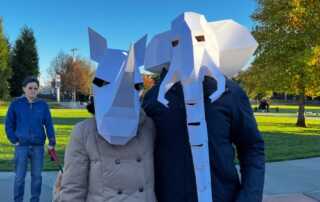 origami people